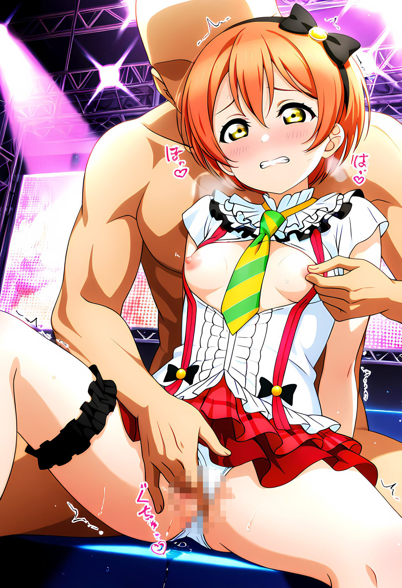 ラブ〇イブ！ライブ衣装で濃厚えっち！ 1年生編 - サンプル画像 8