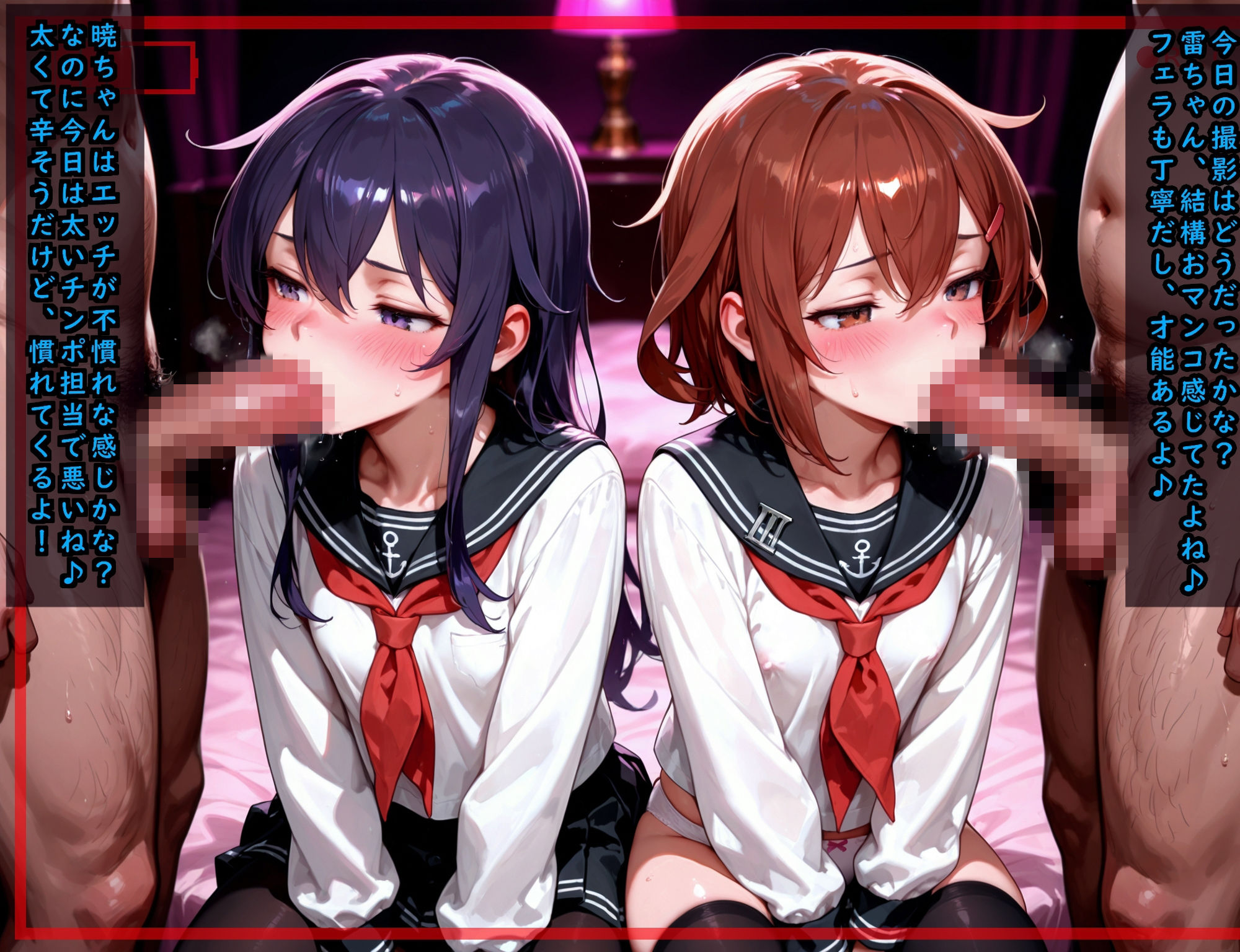 艦●れ！艦●これくしょん〜セリフ付きCG集:202603下巻:むち屋〜 - サンプル画像 1