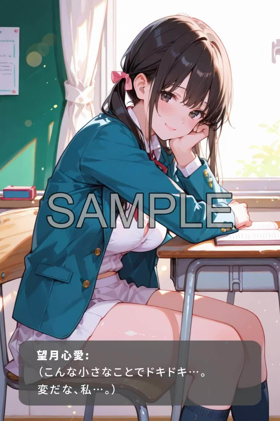 【処女喪失】黒髪清楚な彼女と、純愛はじめての夜 〜望月心愛、’好きだから、ぜんぶあげたい’〜 - サンプル画像 3