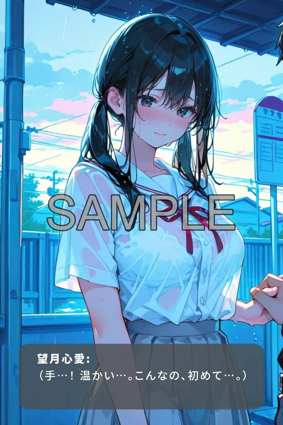 【処女喪失】黒髪清楚な彼女と、純愛はじめての夜 〜望月心愛、’好きだから、ぜんぶあげたい’〜 - サンプル画像 5