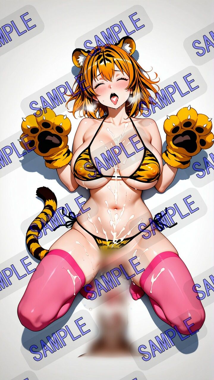 虎耳ビキニガール - サンプル画像 10