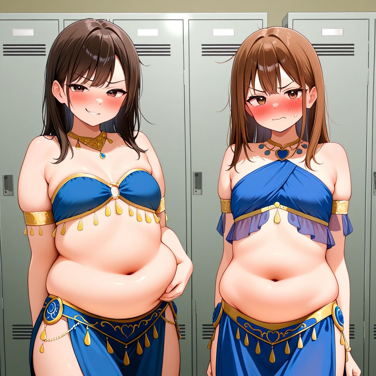 太らせぽっちゃり少女CG 【02】 - サンプル画像 6