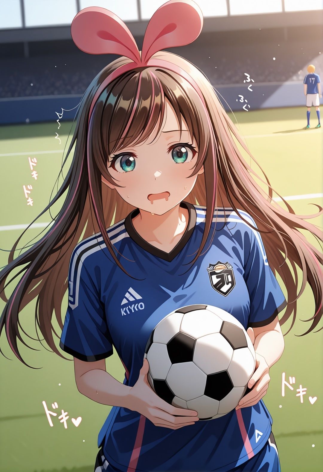 キズ〇アイVTuberパロディ 学校で眼鏡越し全裸！バニー耳制服少女が犯●れまくる498枚CG集 - サンプル画像 8