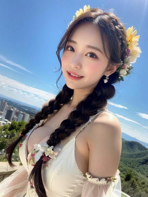 【動画】純白ウェディングドレスを纏うグラビア級美人花嫁 〜秘めた大人の色気〜 - サンプル画像 4