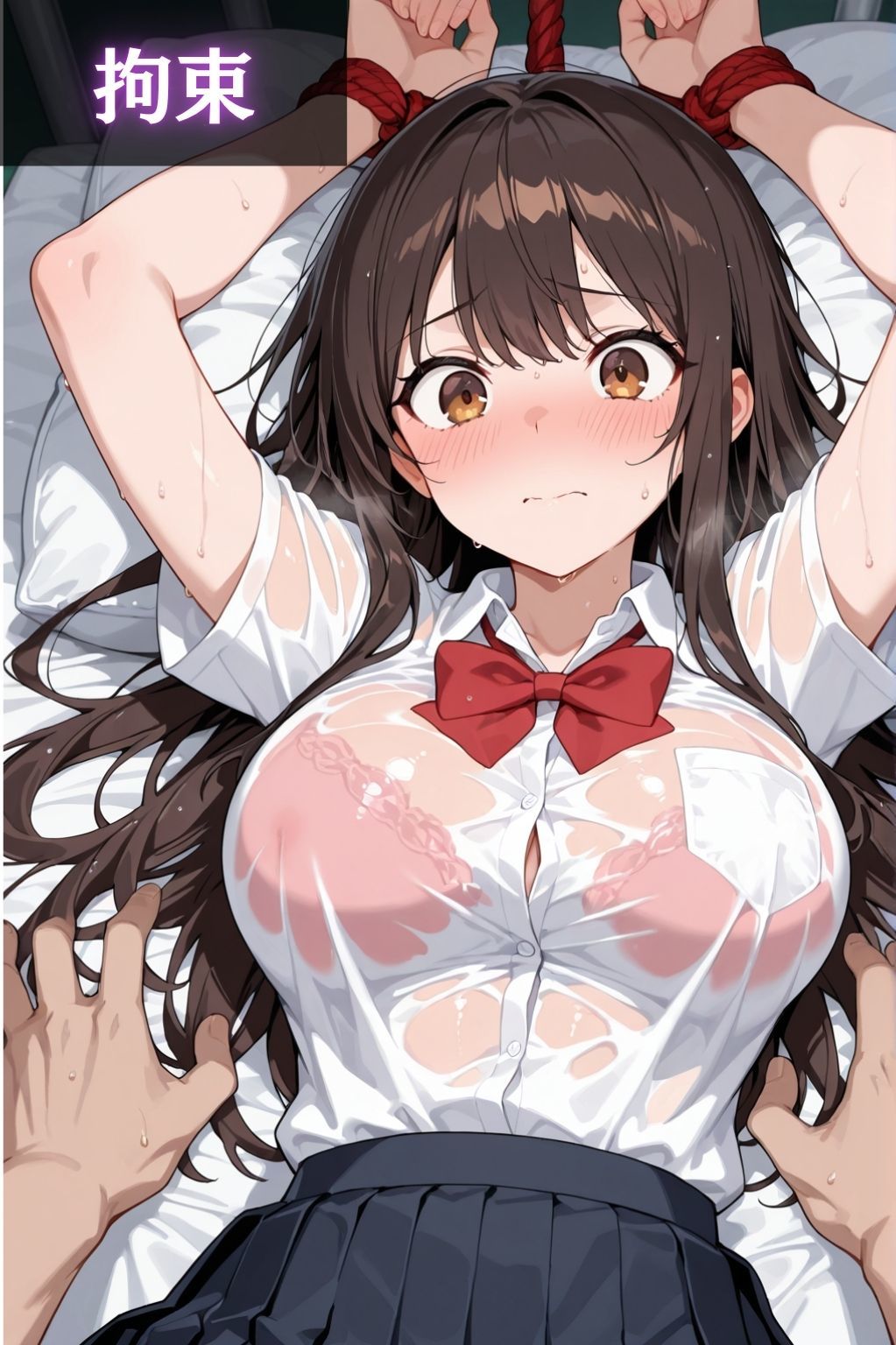 女子校生  肉便器  中出しSEXでイキまくる - サンプル画像 7