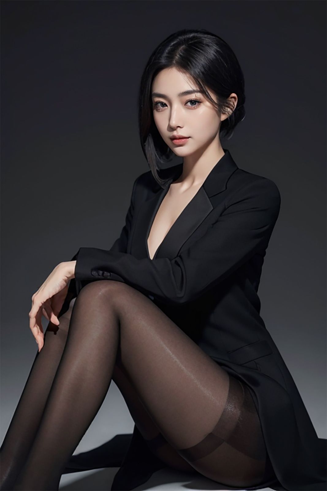 AI Mourning Beauty 5 - サンプル画像 5