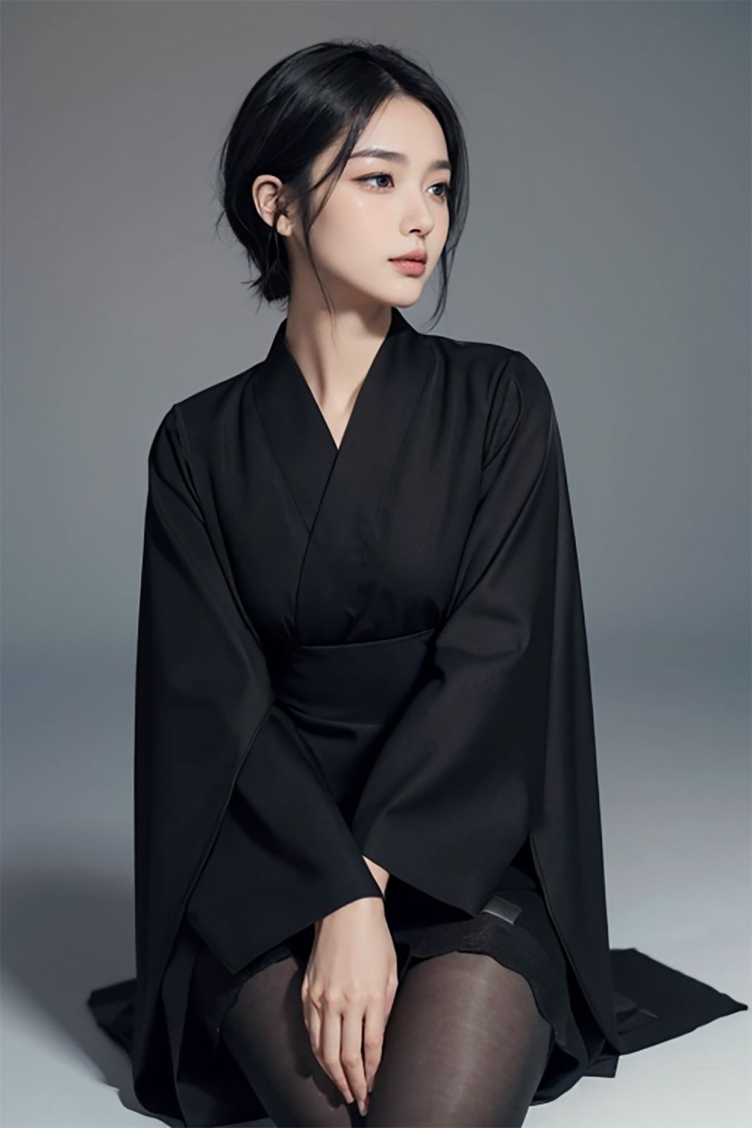 AI Mourning Beauty 5 - サンプル画像 8