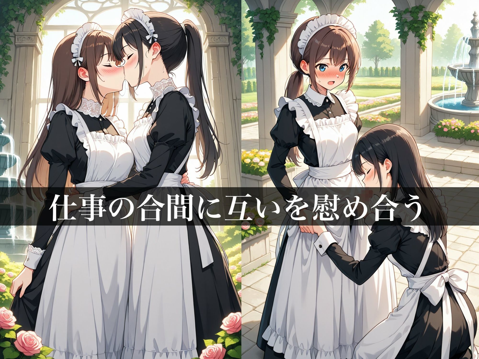 ふたなりサンドイッチ〜メイドのお仕事編〜 - サンプル画像 3