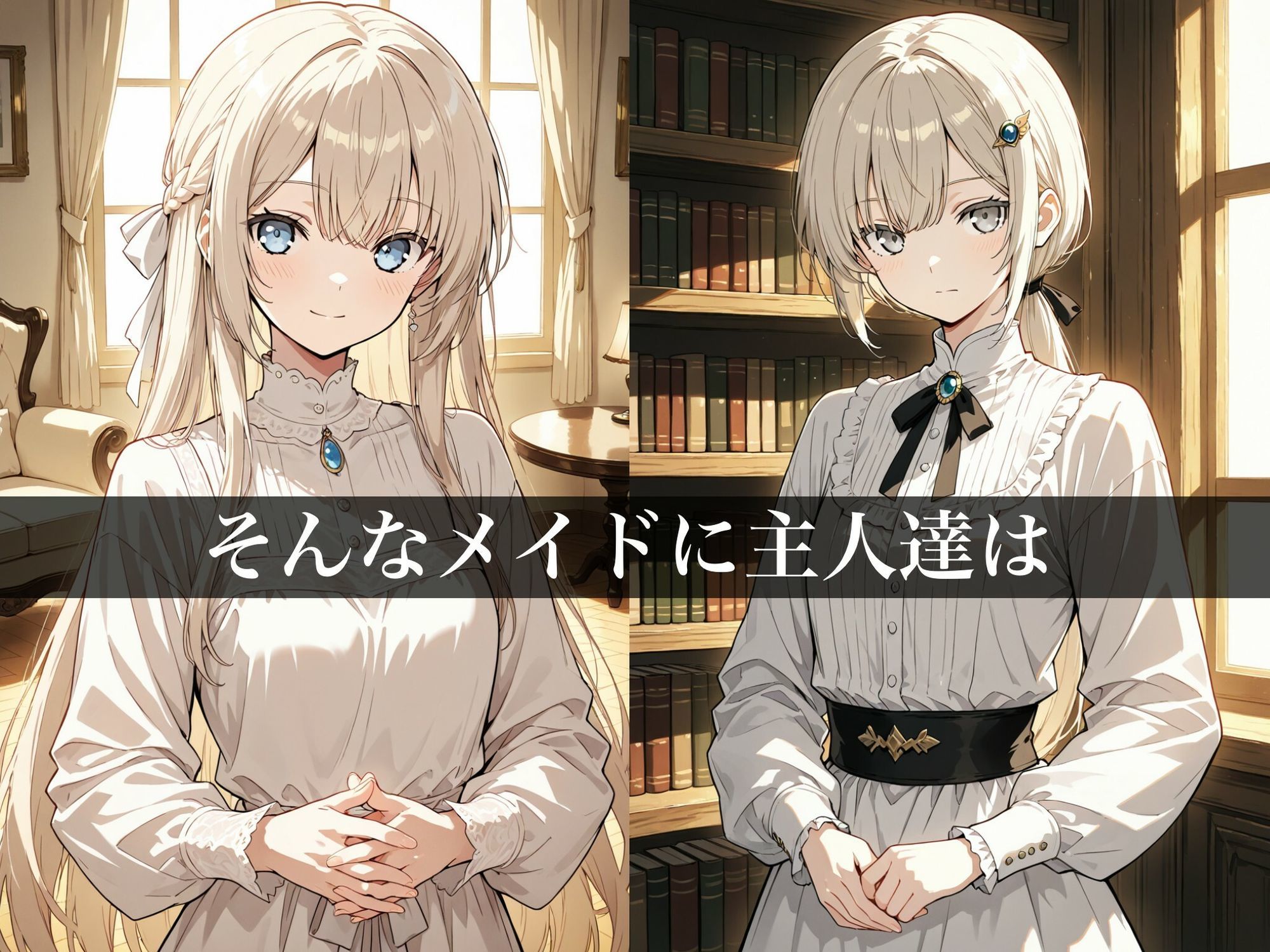 ふたなりサンドイッチ〜メイドのお仕事編〜 - サンプル画像 6