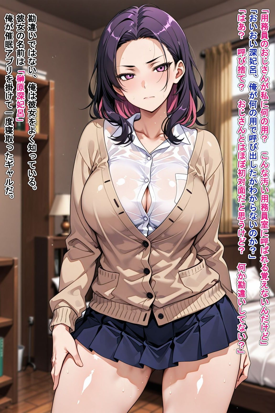 寝取ってニューゲーム Season2ギャル編 Case.榊原深妃呂 - サンプル画像 1