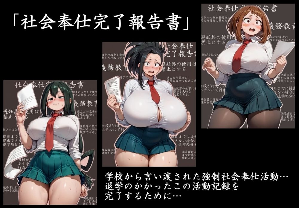 ヒロアカ  3種のせっくす盛り合わせパック - サンプル画像 1