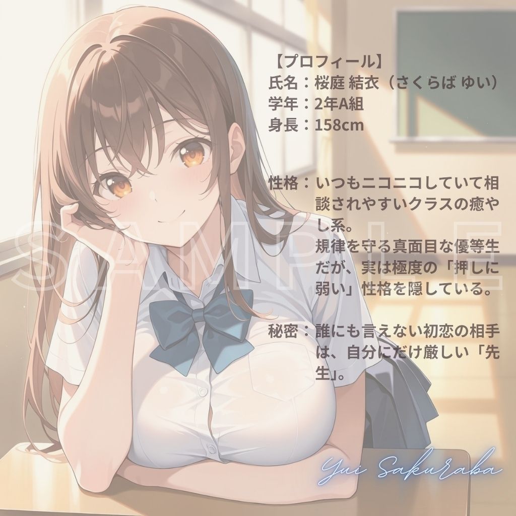 女子校生 快楽堕ち 種付け記録 - サンプル画像 1