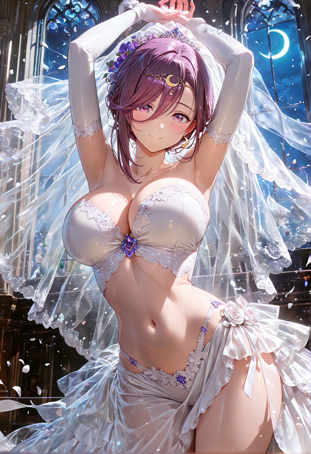 月夜の舞姫 〜薄衣の踊り子は夜に囚われ、愛に解かれる〜 - サンプル画像 8