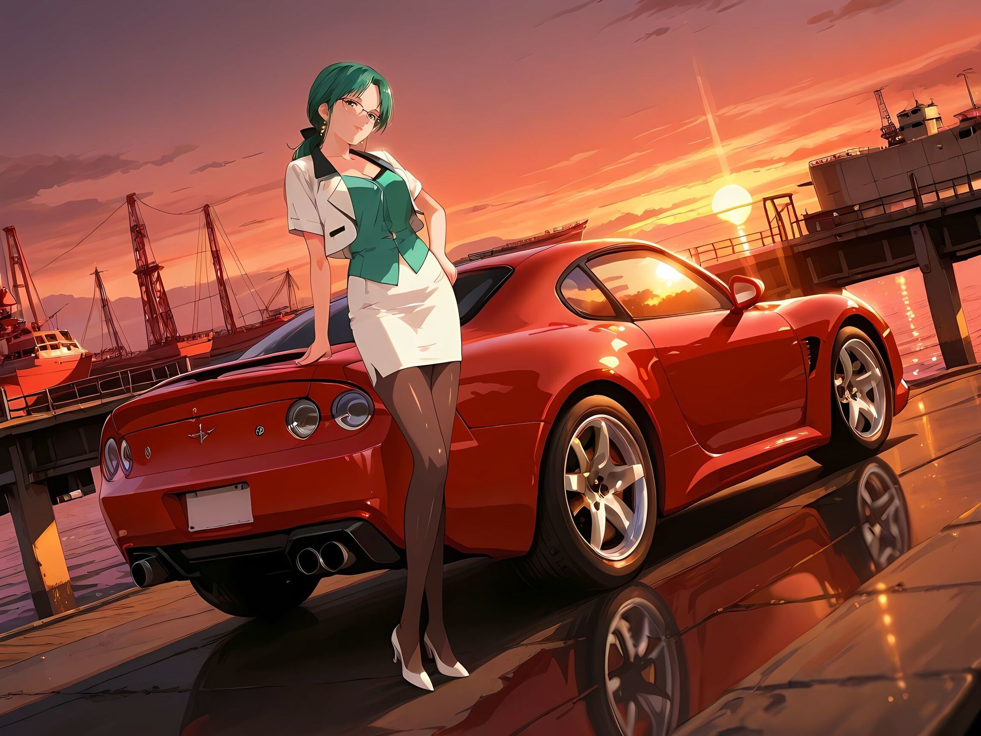 スーパー脱衣麻雀:Re【PVII:蘭〇芹香編】 - サンプル画像 1