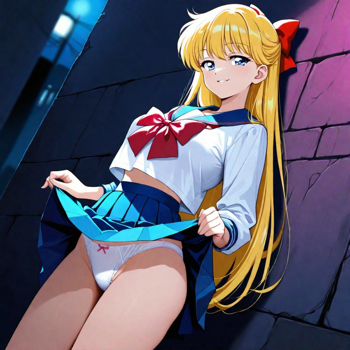 性欲処理用美少女戦士のセーラ〇ヴィーナス - サンプル画像 1