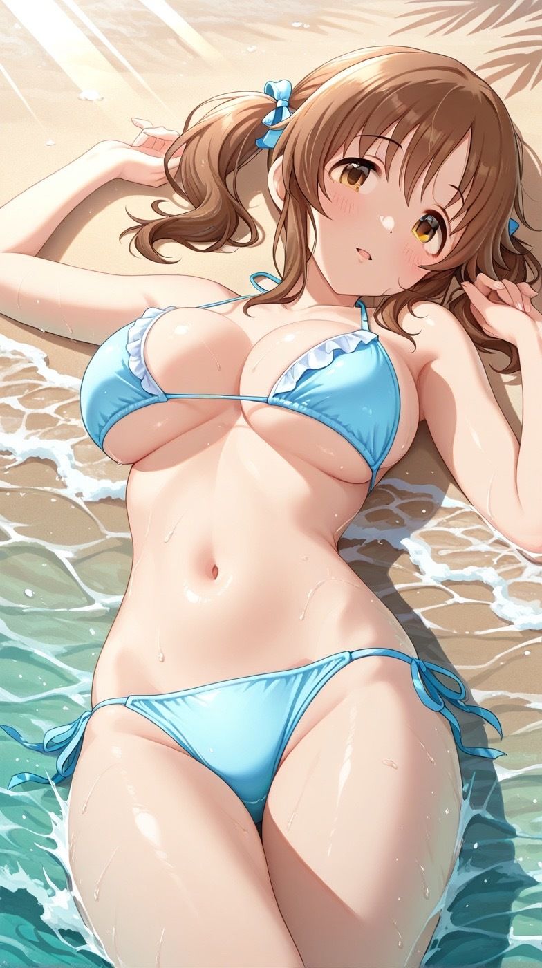 十時〇梨のPには言えないグラビア撮影 - サンプル画像 8