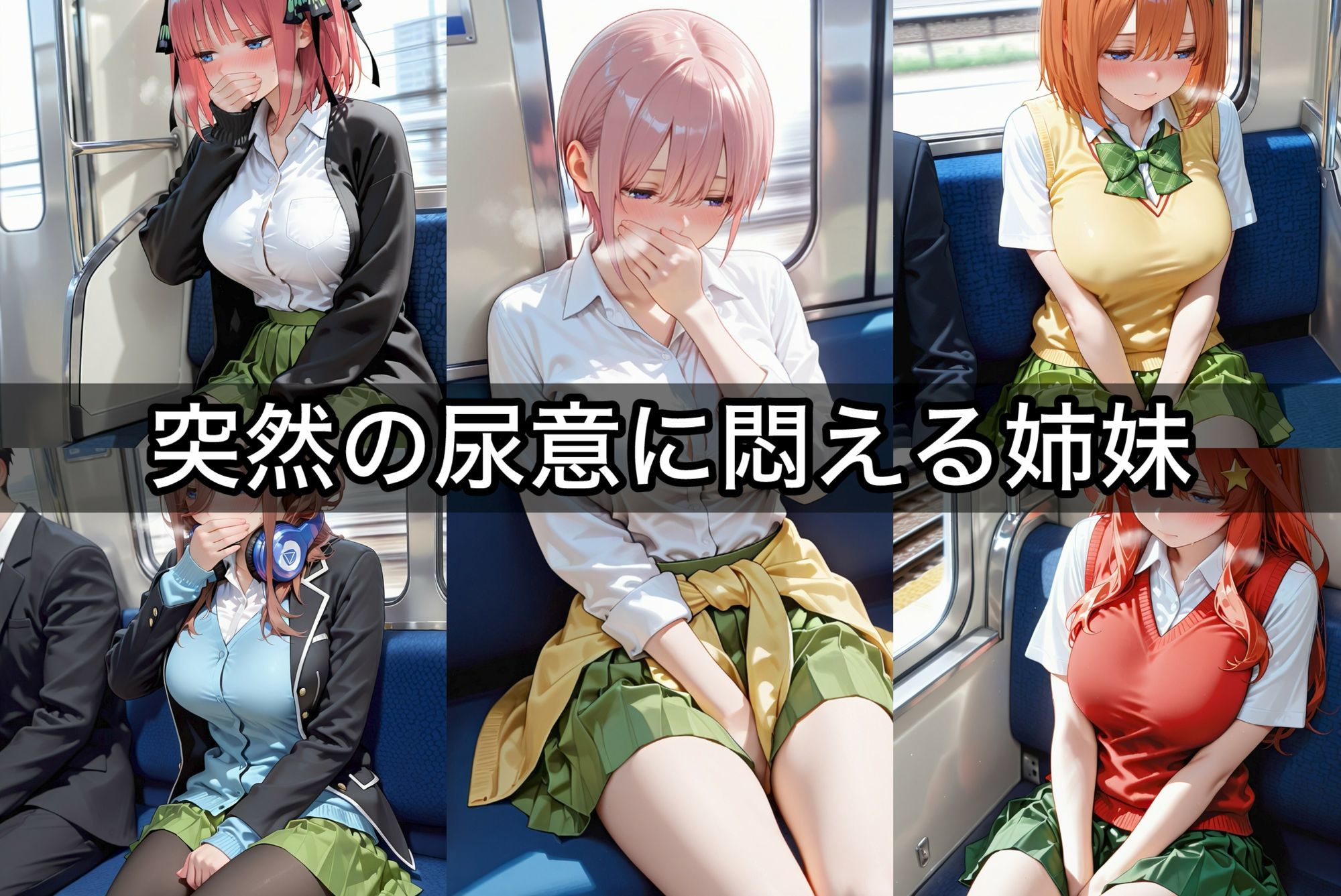 お漏らししちゃっただけなのに  五人姉妹総集編 - サンプル画像 1