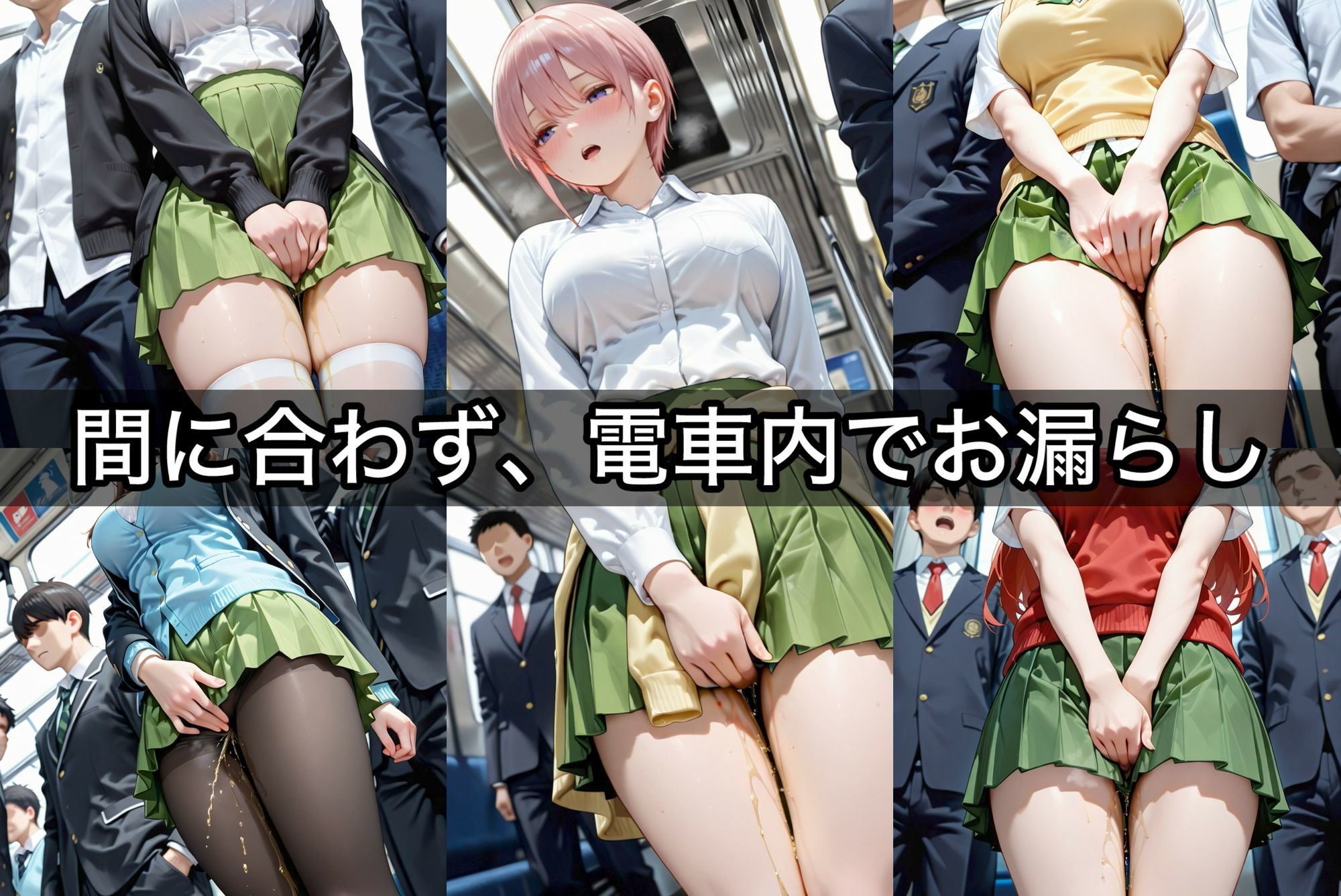 お漏らししちゃっただけなのに  五人姉妹総集編 - サンプル画像 2
