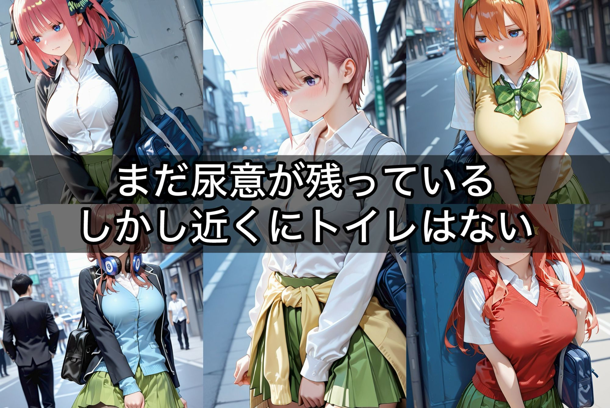 お漏らししちゃっただけなのに  五人姉妹総集編 - サンプル画像 3