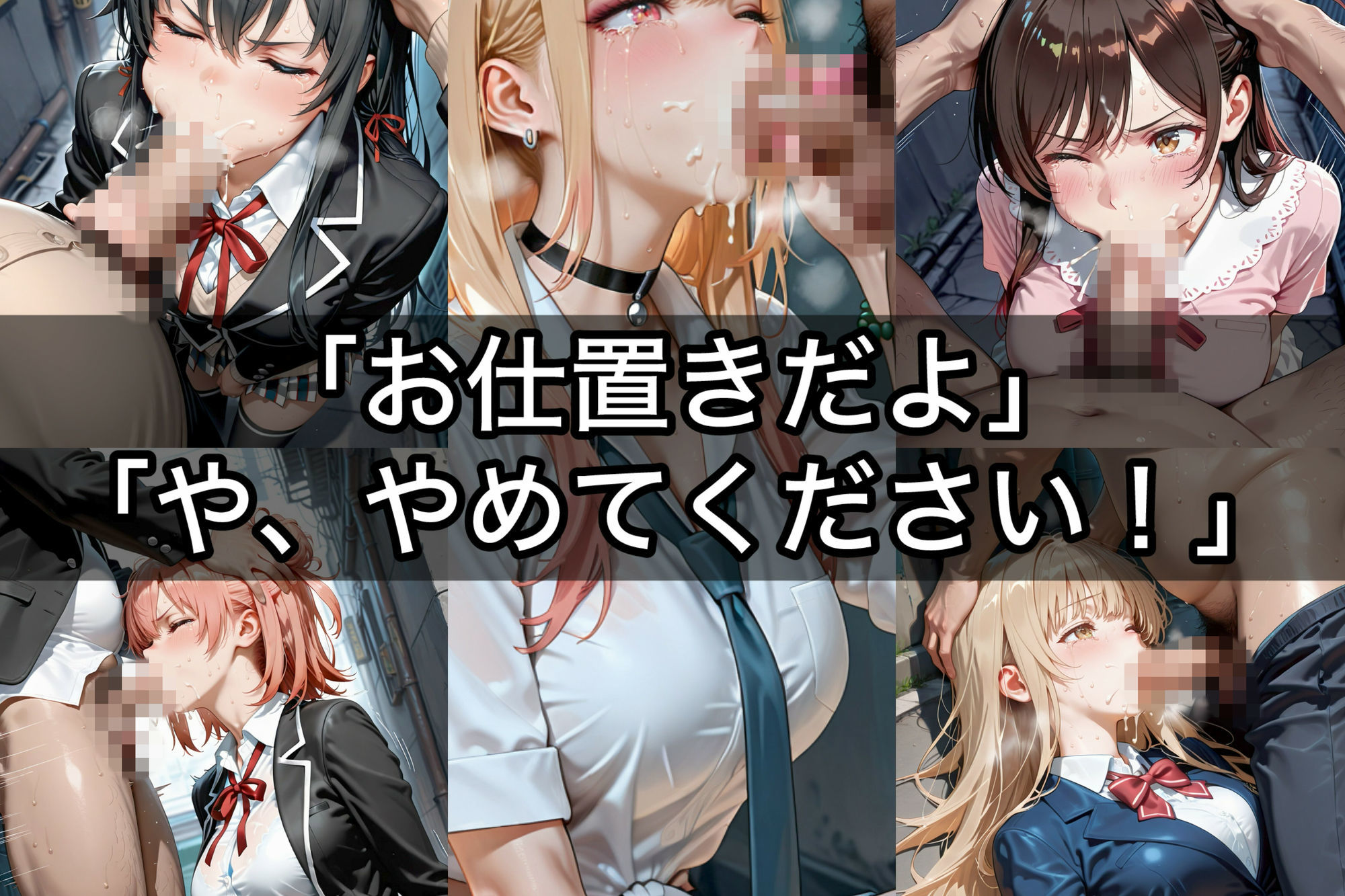 お漏らししちゃっただけなのに  女子校生編 - サンプル画像 6