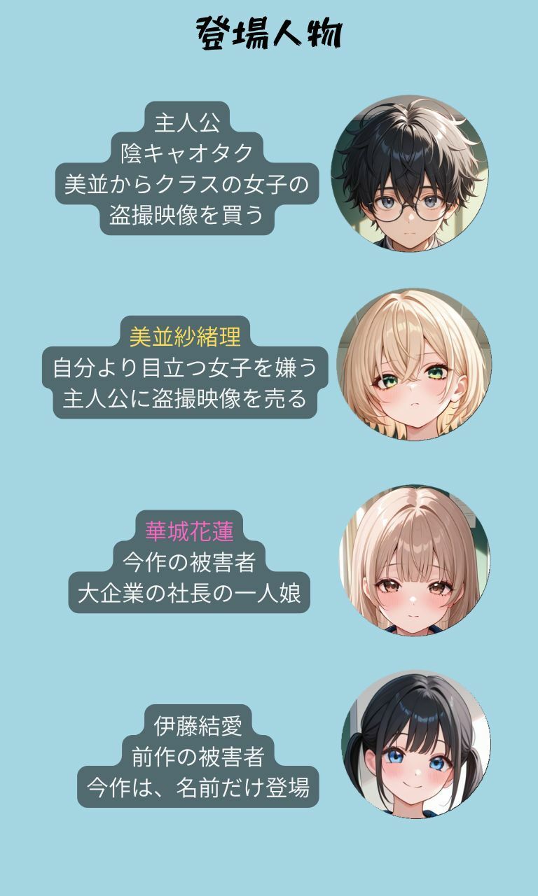 クラスメイトの盗撮映像を買わされた僕〜2人目〜 - サンプル画像 1