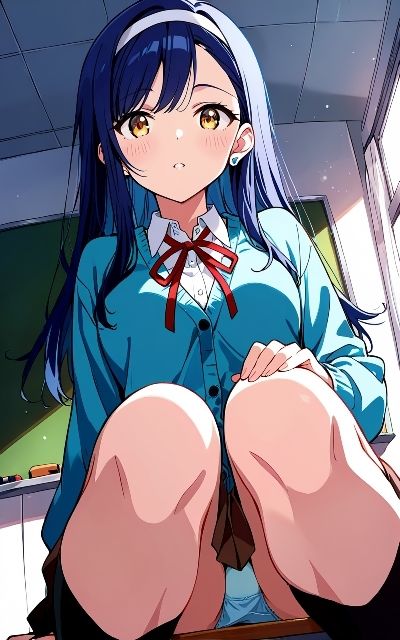 幼馴染と学校でばつばつばつ - サンプル画像 2