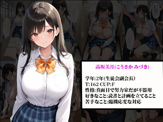 トイレでイッた私〜真面目JKの秘密のオナニー動画がクラスメイトにばれて輪●堕ち〜 - サンプル画像 1
