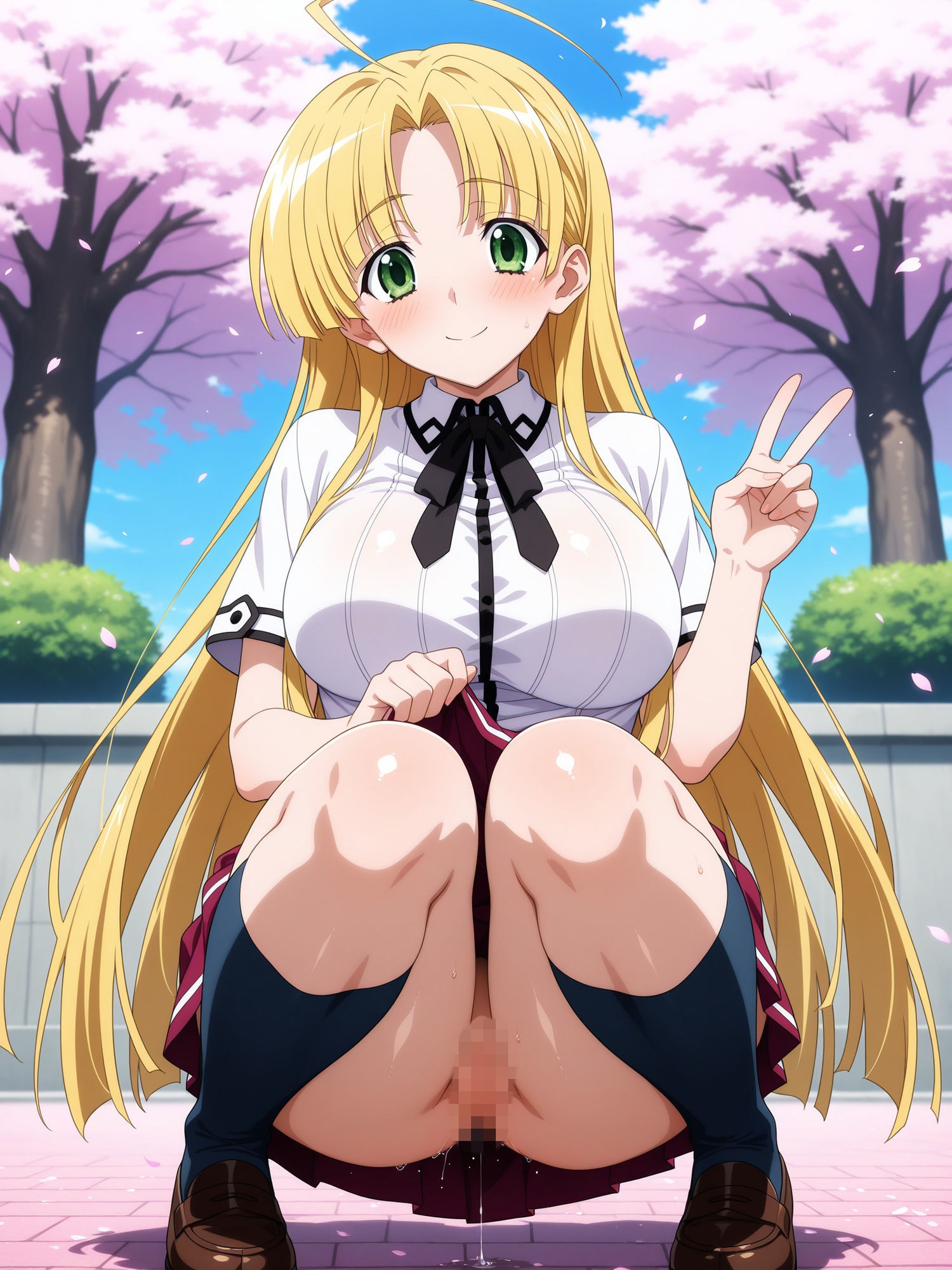 淫乱ヒロインはチンポが大好き！ドスケベJKの中出しセックスライフ！アーシア編【豪華CG350枚収録】 - サンプル画像 1