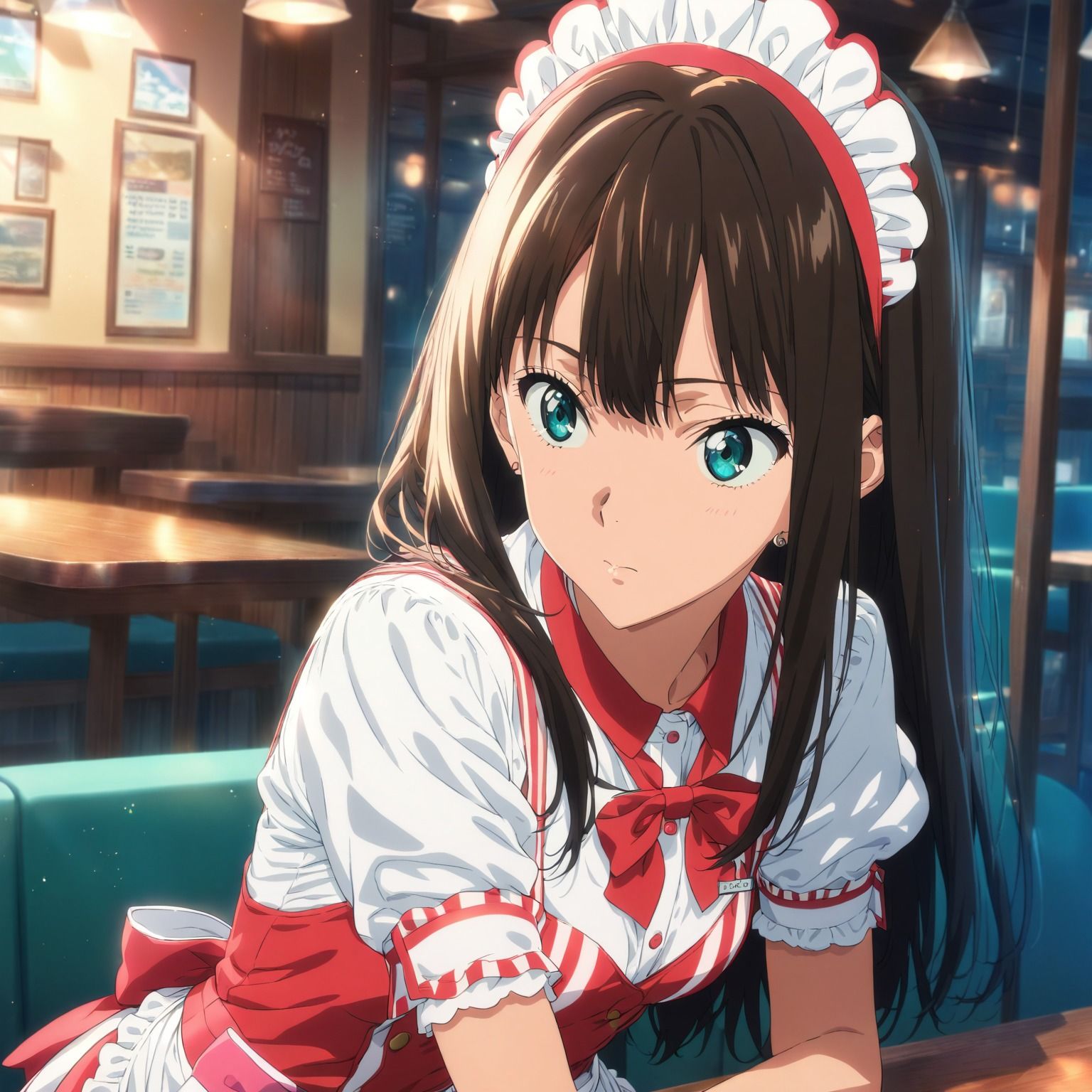 ウェイトレス  デレマス - サンプル画像 1