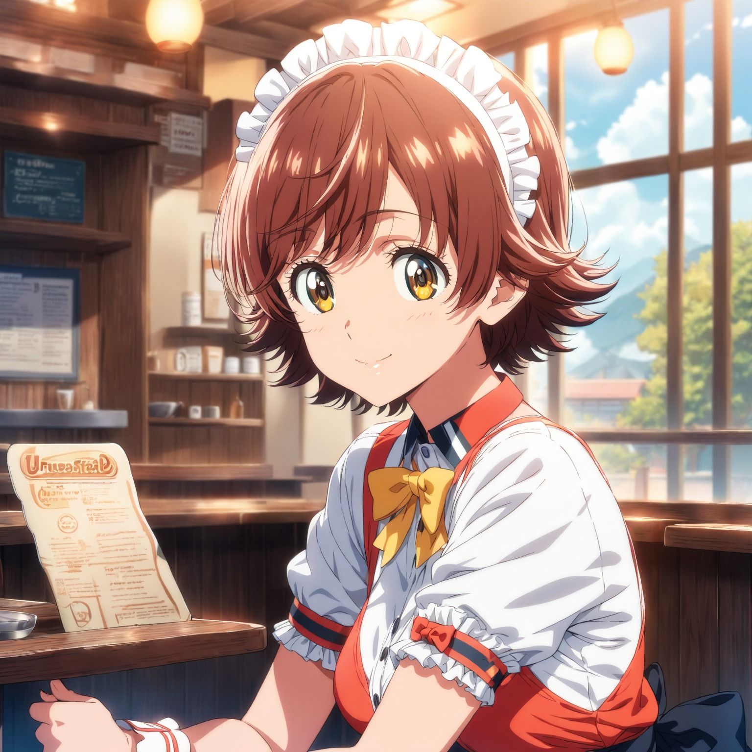 ウェイトレス  デレマス - サンプル画像 2