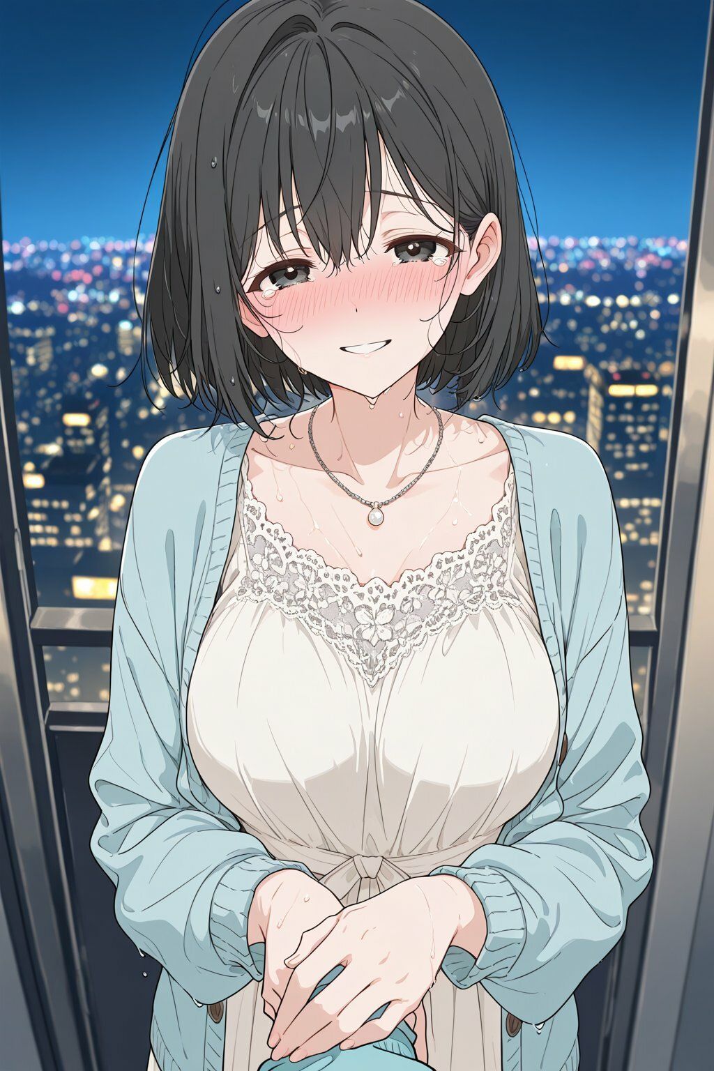 サークルの超巨乳美人な先輩が急にエロエロになった話 - サンプル画像 4