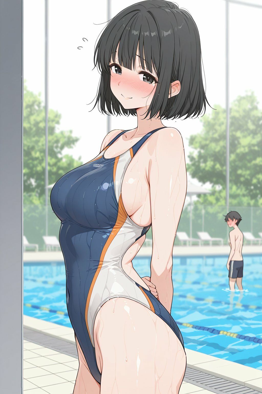サークルの超巨乳美人な先輩が急にエロエロになった話 - サンプル画像 7