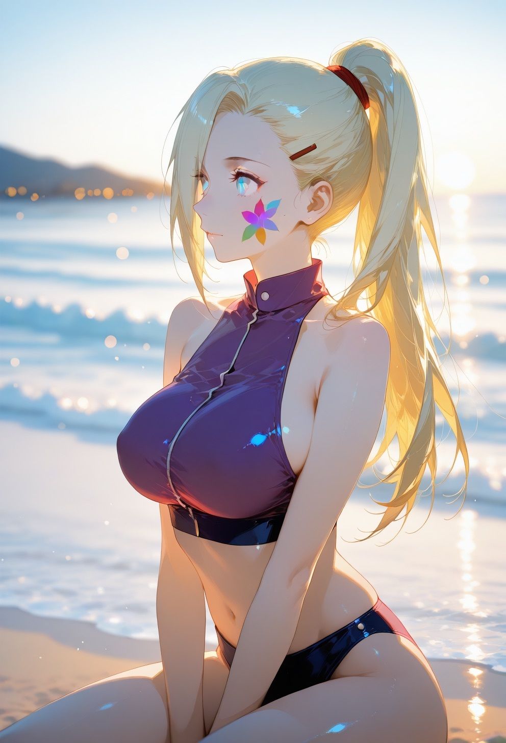『夏の浜辺:覚醒したカラダは嘘をつかない  い◯編』 - サンプル画像 3