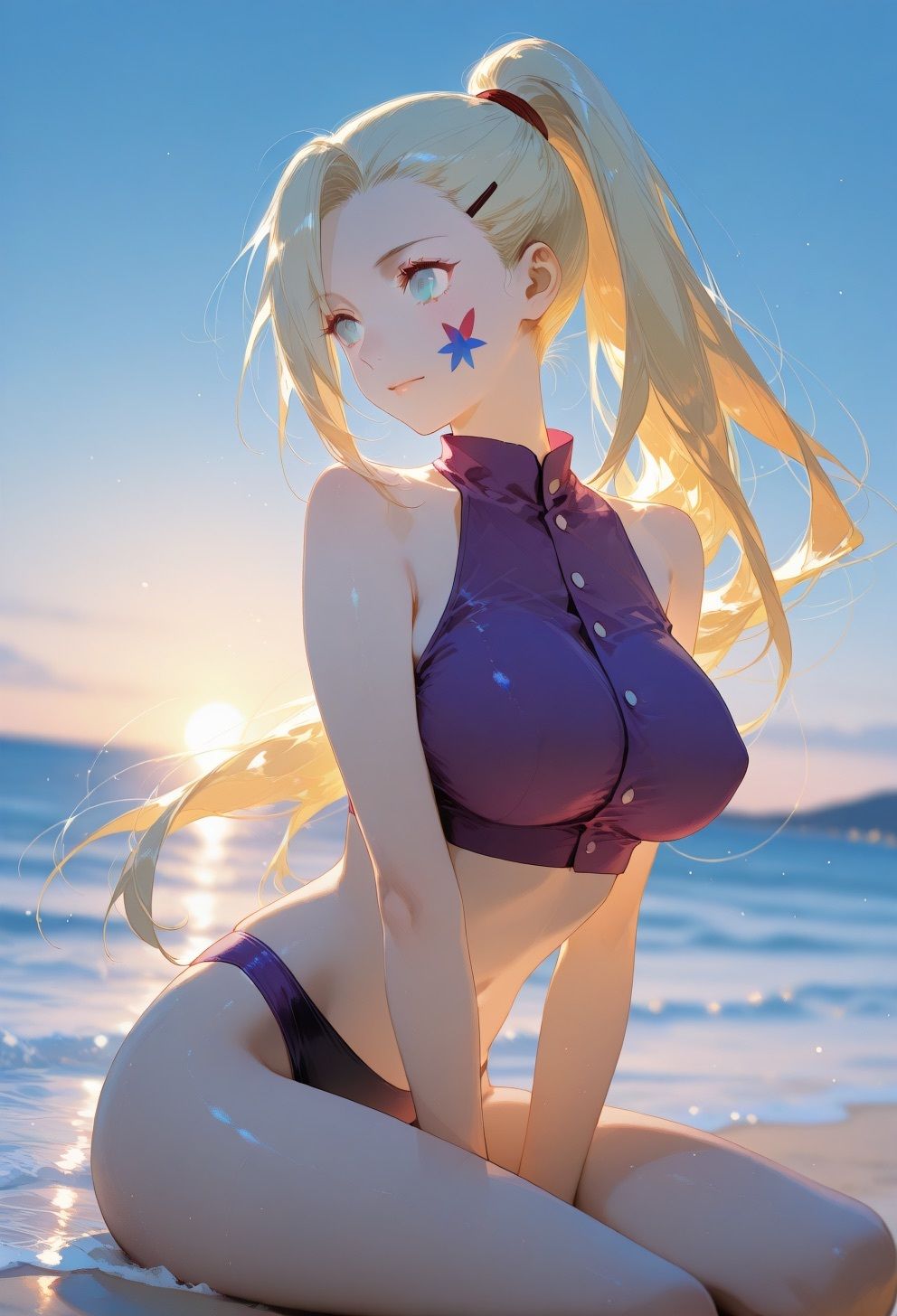 『夏の浜辺:覚醒したカラダは嘘をつかない  い◯編』 - サンプル画像 10