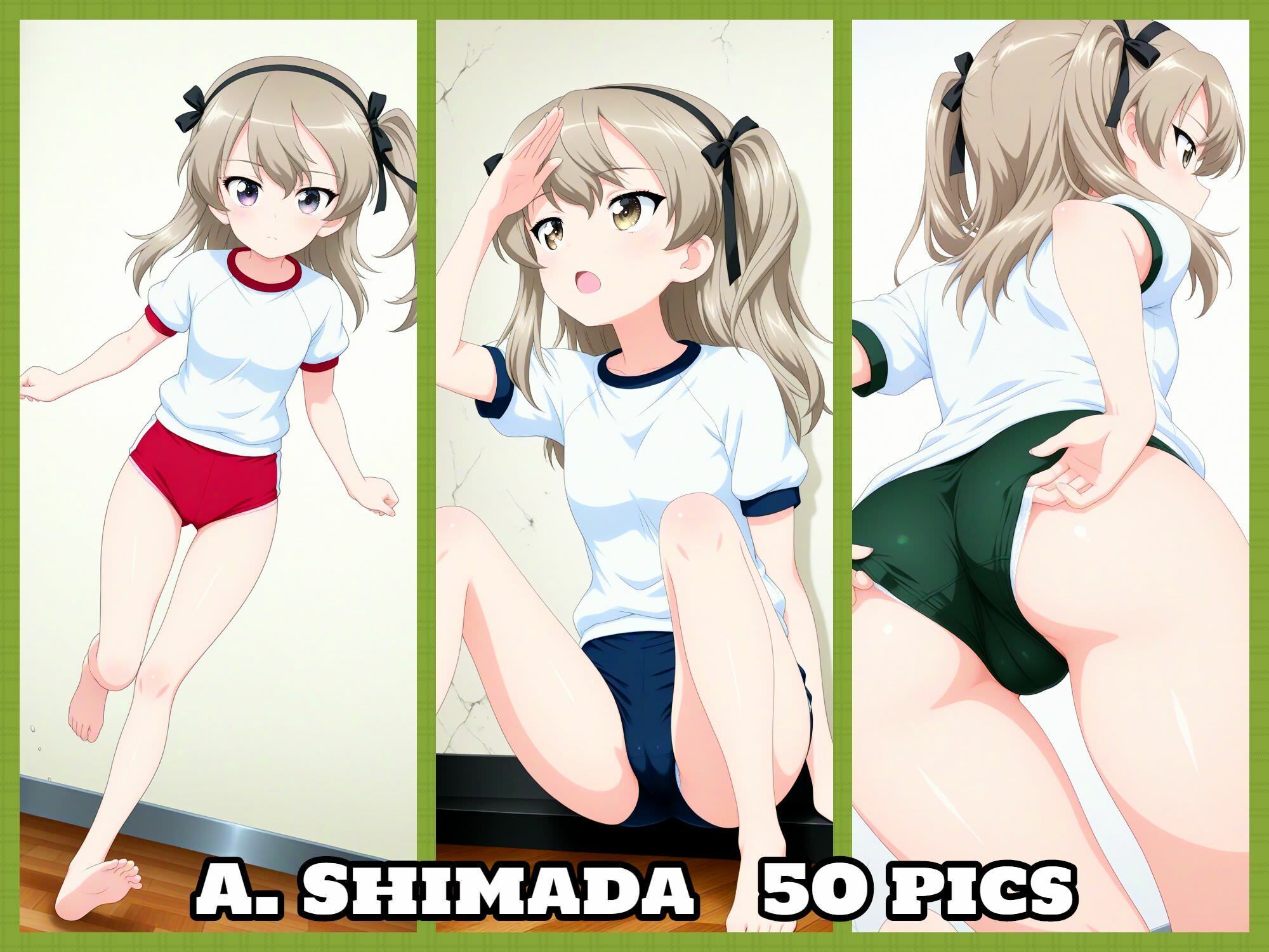 Girls und Buruma Hamipan 大学選抜チーム編 - サンプル画像 2