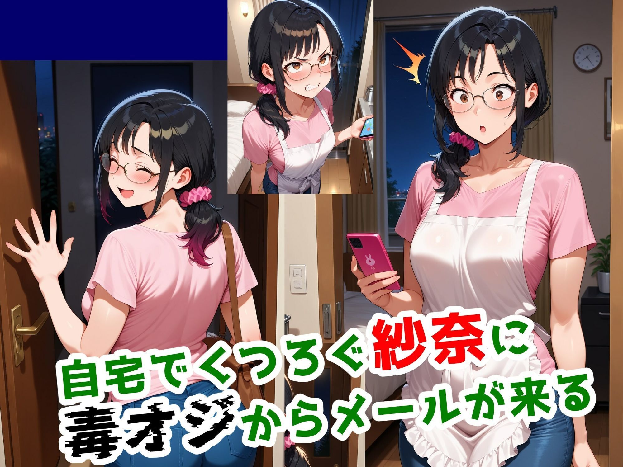 妻が毒オジに呼び出されて公衆トイレで緊縛セックスした件 - サンプル画像 2