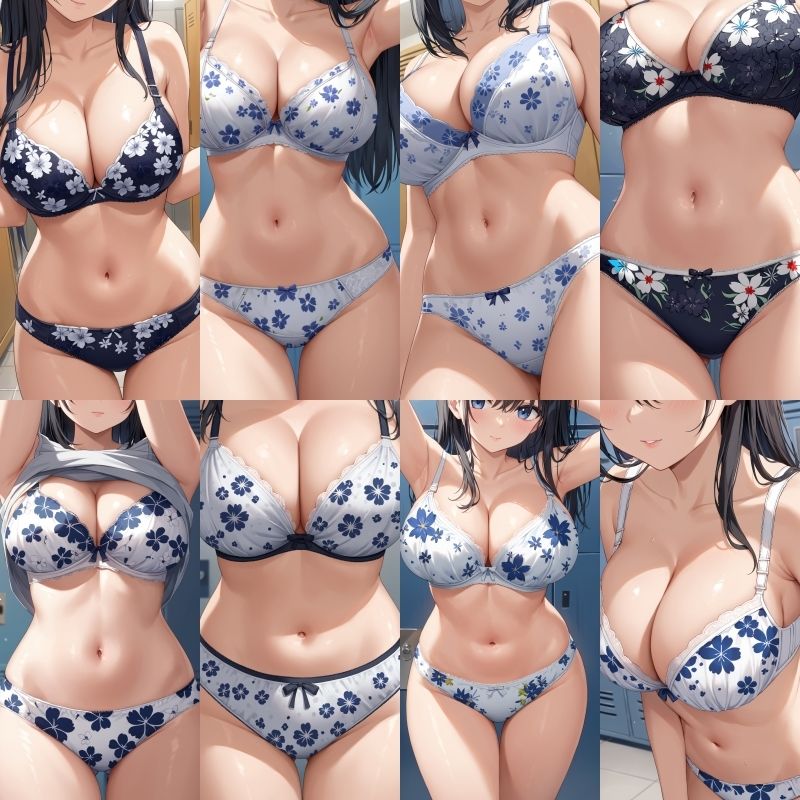 【女子更衣室盗撮】巨乳はながら下着【500枚】 - サンプル画像 7