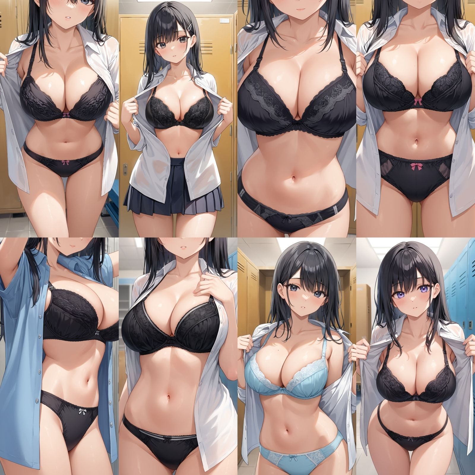 【着替え盗撮】巨乳女子の下着 Vol.2【500枚】 - サンプル画像 2