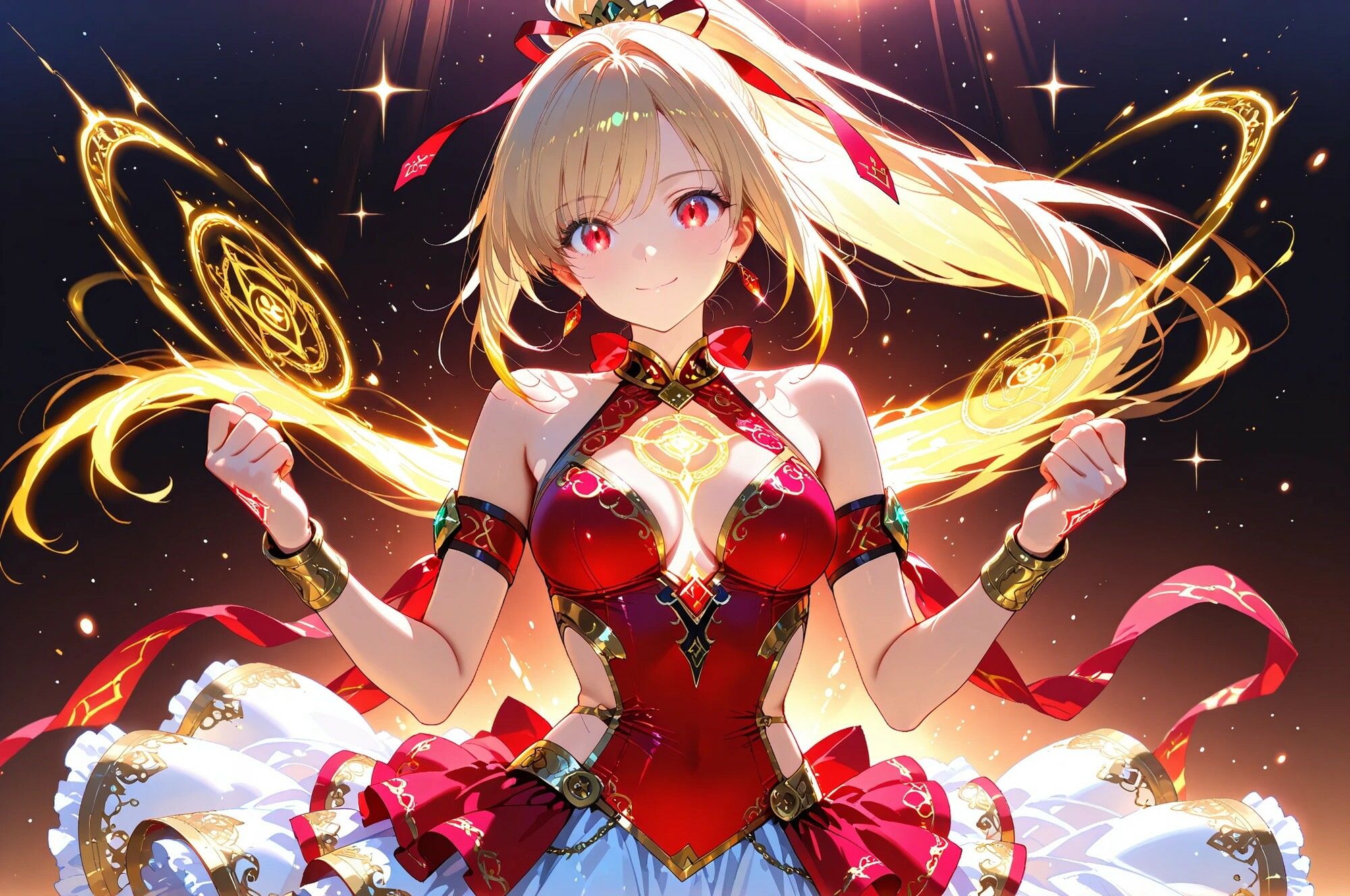 僕と契約した魔法少女がオークに凌●される  vol.6 ルミナス・ブレイズ編 - サンプル画像 2