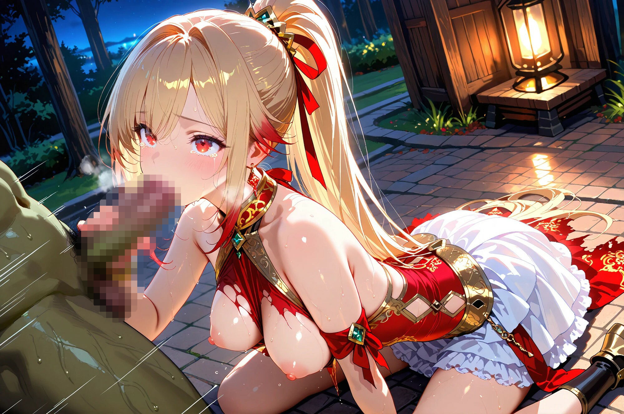 僕と契約した魔法少女がオークに凌●される  vol.6 ルミナス・ブレイズ編 - サンプル画像 5