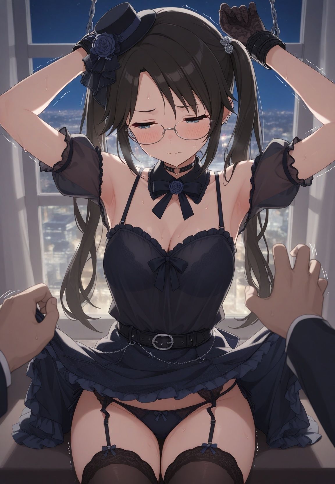 推しアイドルが闇ファンに拉致されて調教ループで脳イキ完堕ち孕ませ記録www ア〇ドルマスター  7 - サンプル画像 5