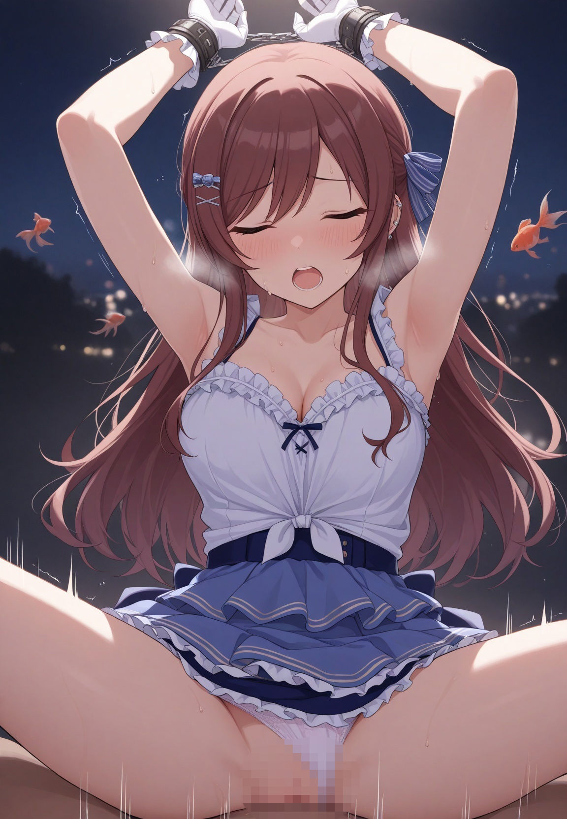 推しアイドルが闇ファンに拉致されて調教ループで脳イキ完堕ち孕ませ記録www ア〇ドルマスター  9 - サンプル画像 6