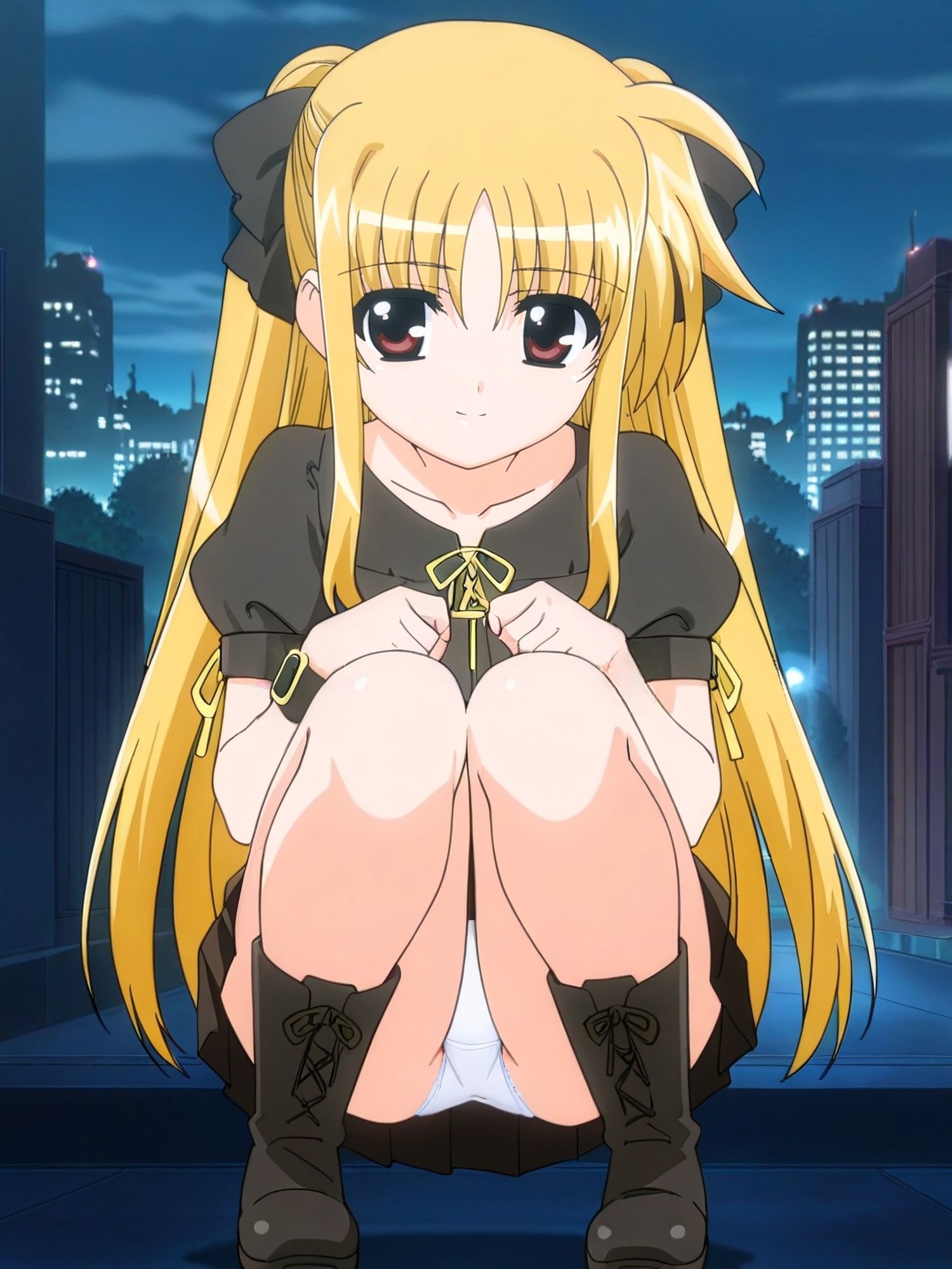 フェイト・テ〇タロッサパンチラCG集（全100枚＋簡易パンチラアニメ3本）_model2 - サンプル画像 1