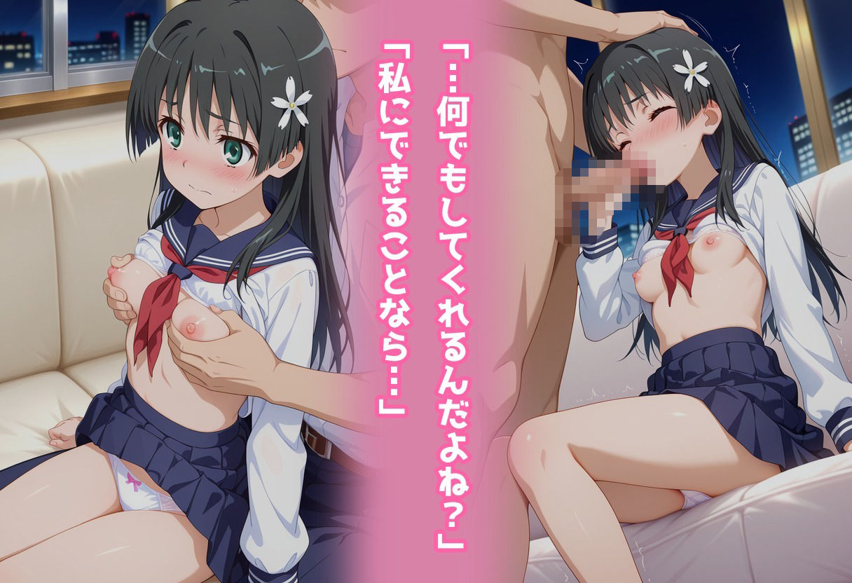 民泊トラブル！？…美少女と突然の強●ルームシェア性活 〜佐●涙子編〜 - サンプル画像 3