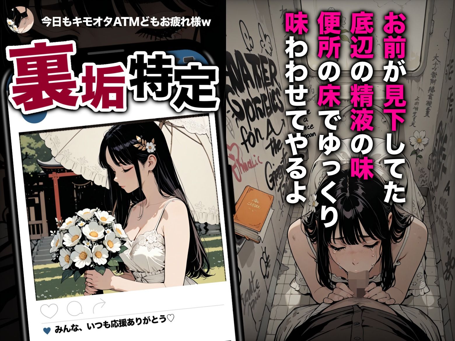 絶望姦4 〜底辺を見下す美人インフルエンサー達の承認欲求クラッシュ〜 - サンプル画像 4