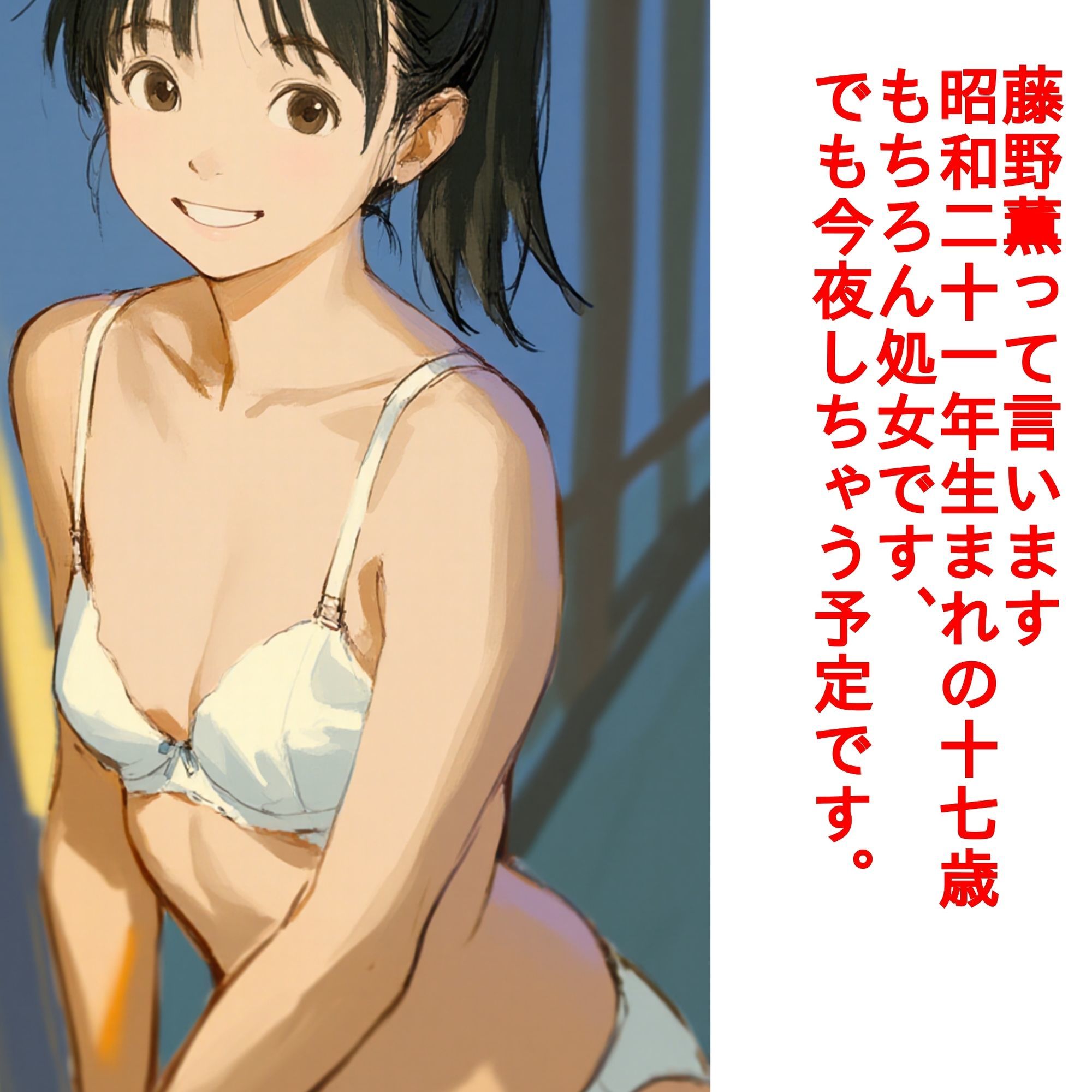 「女好き番外  藤野薫の学生生活」から - サンプル画像 1