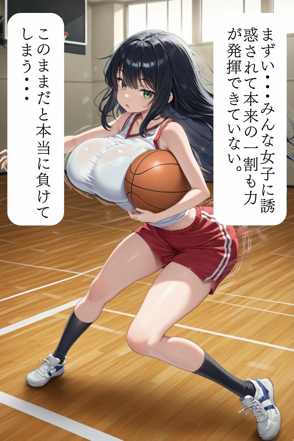 マゾ量産おっぱいバスケ - サンプル画像 4