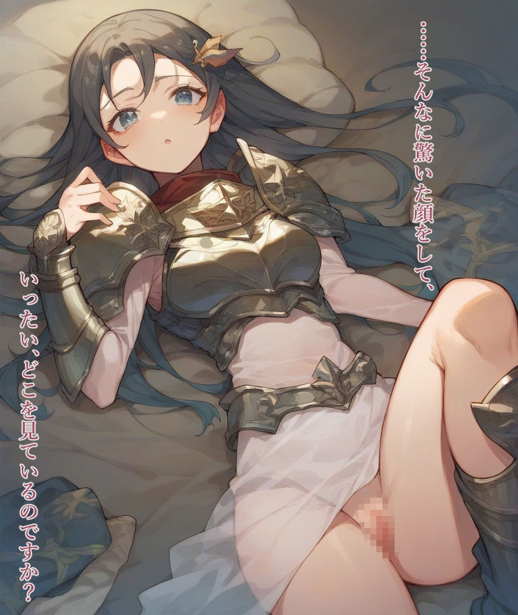 『女騎士×薄布:鎧の下の秘密イラスト集』 - サンプル画像 5