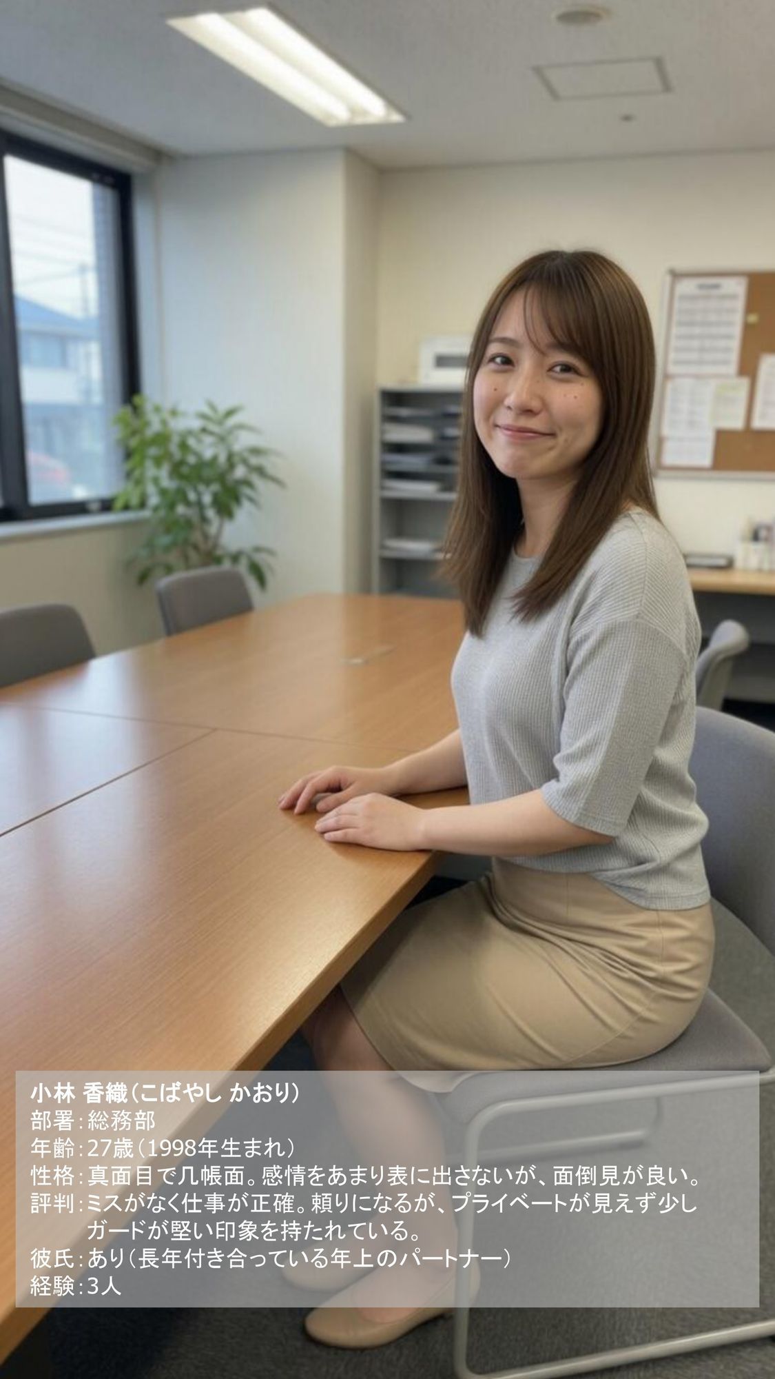【AI実写】リアルすぎる流出画像集 〜詳細プロフィール付き。普通のOL5人が見せた絶対秘密の姿〜 - サンプル画像 5