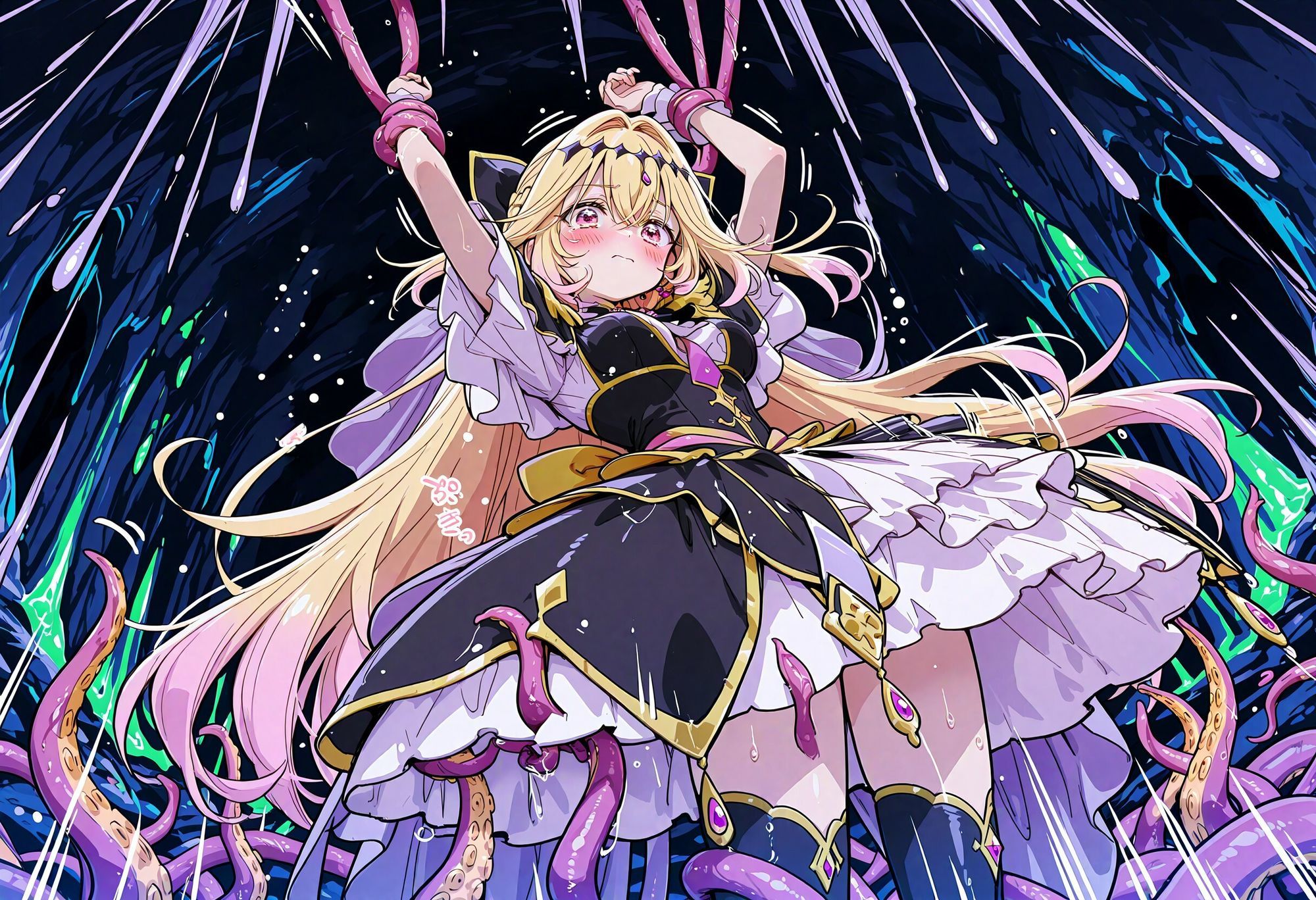 触手姦  キュア〇ルカナ・シャドウ編 - サンプル画像 1
